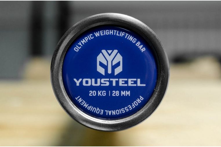 Гриф олимпийский тяжелоатлетический L2200, D50мм YouSteel 20 кг фото 1